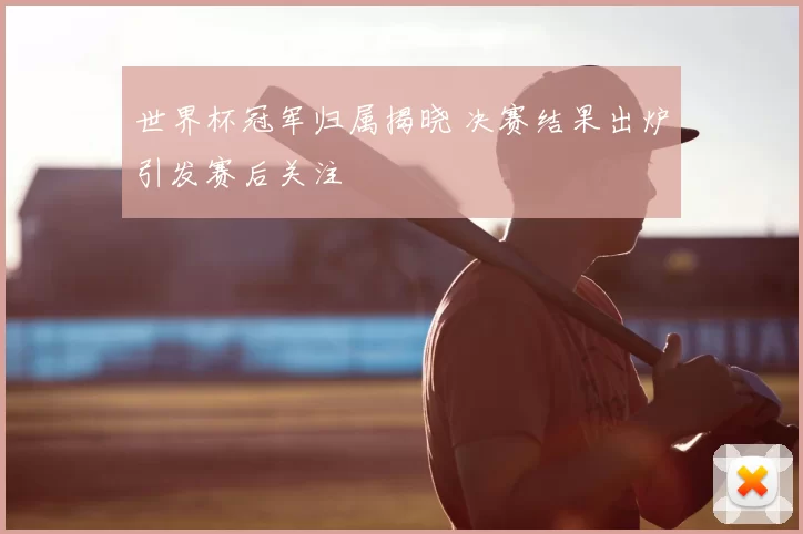 世界杯冠军归属揭晓 决赛结果出炉引发赛后关注
